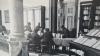 A photo of the British Council library's reading room in Portugal, 1938